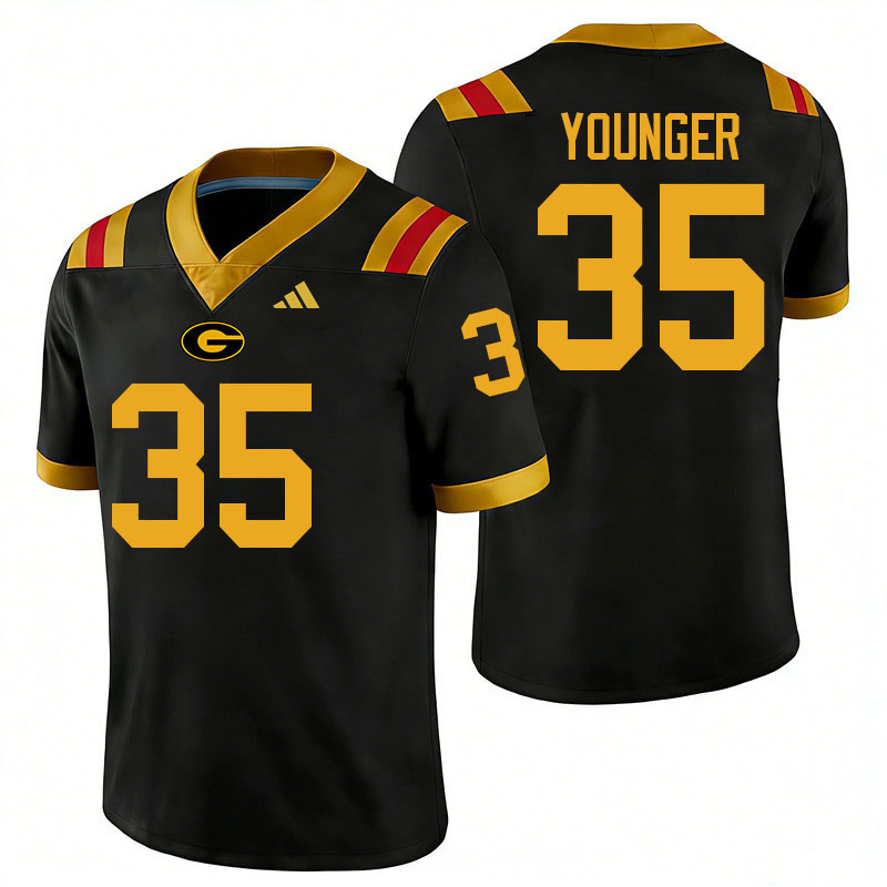 Grambling State Tigers #35 Paul Younger College Football Jerseys,Uniforms-Black